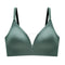 Latex Seamless Underwear Women No Steel Ring Lace Tube Top Gathered Sports Pure Color Bra Breastfeeding Anti-sagging Bra