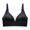 Latex Seamless Underwear Women No Steel Ring Lace Tube Top Gathered Sports Pure Color Bra Breastfeeding Anti-sagging Bra
