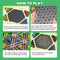 Chain Triangle-The Essential Classic Rubber Band Game for Family Parties