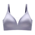 Latex Seamless Underwear Women No Steel Ring Lace Tube Top Gathered Sports Pure Color Bra Breastfeeding Anti-sagging Bra