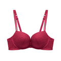 Front Buckle Three-Quarters Cup Bra Without Steel Support Sexy Beauty Back Comfortable Personality Underwear