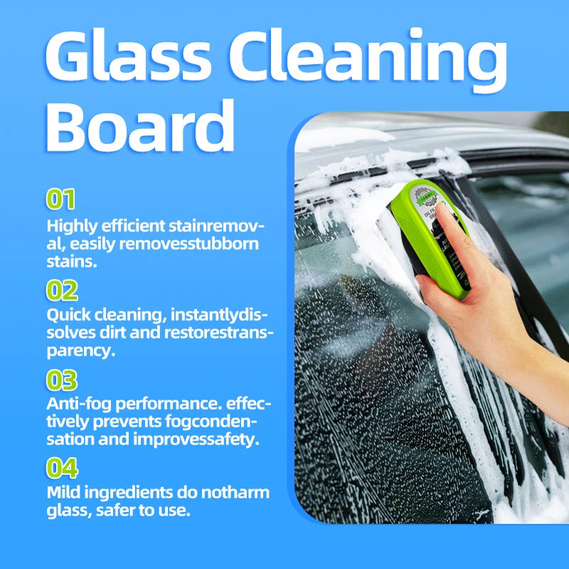 Car Glass Oil Film Remover Brush – Clear View & Easy Cleaning (150ml)