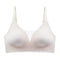 Latex Seamless Underwear Women No Steel Ring Lace Tube Top Gathered Sports Pure Color Bra Breastfeeding Anti-sagging Bra