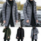 New Male Winter Warm Long Outwear Hooded Thicken Mid-length Hooded For Men Warm Coat Winter Puffer Jacket Fashion Parka Overcoat