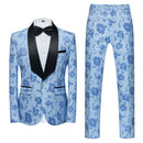 Foreign Trade Men's Suit Set, Spring and Autumn New 803 Host, Emcee, Wedding Groomsman, Jacquard L Two-piece Set