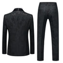 Foreign Trade Men's Suit Set, Spring and Autumn New 803 Host, Emcee, Wedding Groomsman, Jacquard L Two-piece Set