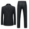 Foreign Trade Men's Suit Set, Spring and Autumn New 803 Host, Emcee, Wedding Groomsman, Jacquard L Two-piece Set