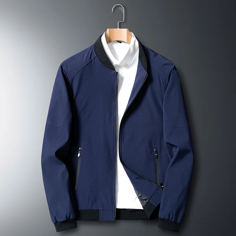 جاكيت رجالي بمقاسات كبيرة مناسب للخريف والربيع، مقاوم للرياح، مقاسات 5XL 6XL 7XL 8XL، معطف رياضي كاجوال، مقاس كبير، مناسب للوزن من 40 إلى 140 كجم 