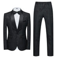 Foreign Trade Men's Suit Set, Spring and Autumn New 803 Host, Emcee, Wedding Groomsman, Jacquard L Two-piece Set