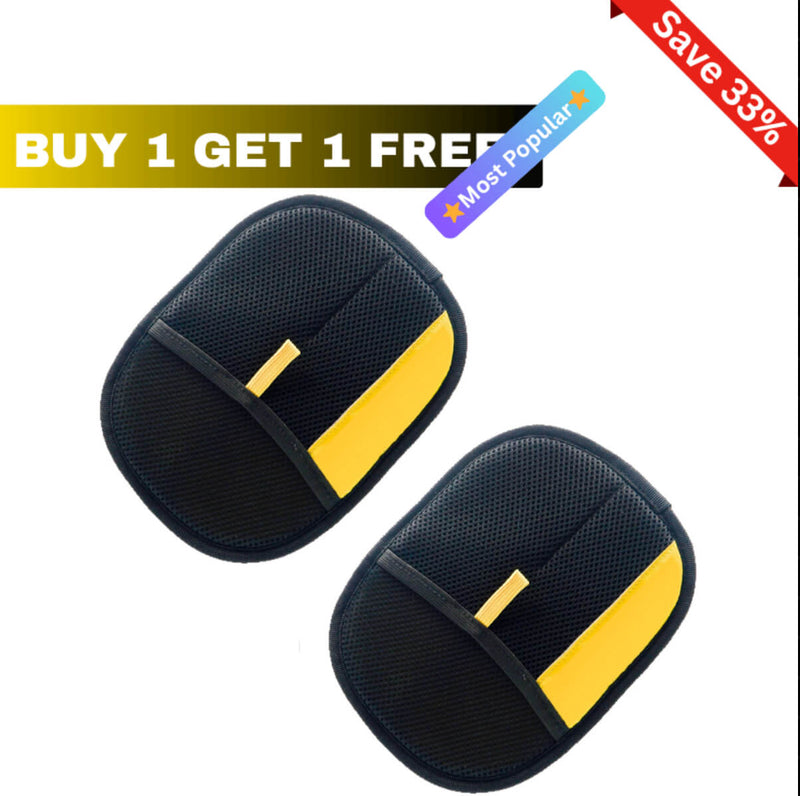 Static hair removal gloves