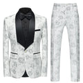 Foreign Trade Men's Suit Set, Spring and Autumn New 803 Host, Emcee, Wedding Groomsman, Jacquard L Two-piece Set