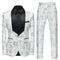 Foreign Trade Men's Suit Set, Spring and Autumn New 803 Host, Emcee, Wedding Groomsman, Jacquard L Two-piece Set