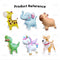 New Animal Walking Balloon with Wheels