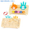 Double-Sided Finger Tracing Board | Montessori Number Blocks | Early Childhood Education Toys